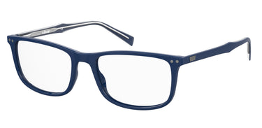Premium Men Levis Eyeglasses: LV 5027 - Blue - SpecSMART Eye Clinic (Diagonal View)
